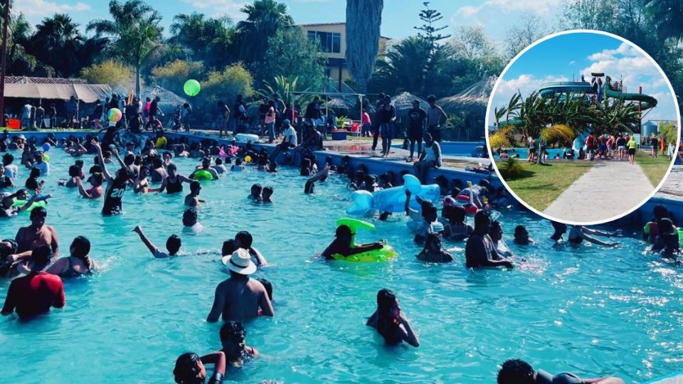 Aún hay vacaciones para darse un chapuzón en el balneario La Conchita, en Guanajuato.