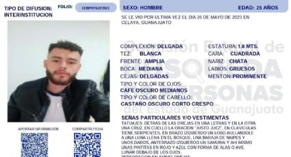 Desaparece otro colombiano en Celaya