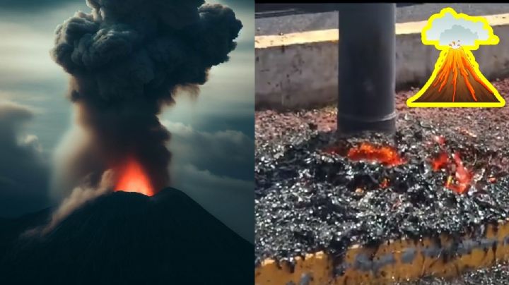 ¿Hay un volcán en Tlaxcala? Esto se sabe de la lava que está pintando sus calles