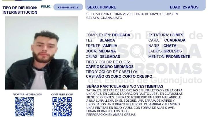 Desaparece otro colombiano en Celaya