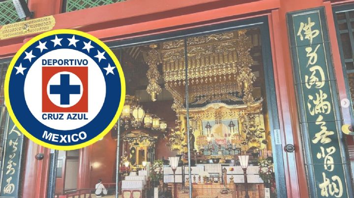 FOTO: Exjugador de Cruz Azul se va a templo budista a pedir que su "poderosa Máquina tome rumbo"