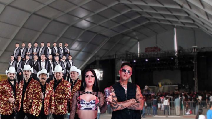 Kimberly Loaiza, Los Cardenales, Emmanuel y Mijares en la Feria de Mineral de la Reforma