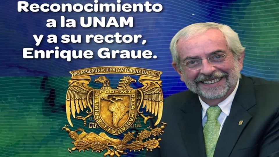 El rector Enrique Graue recibe reconocimiento en el Senado