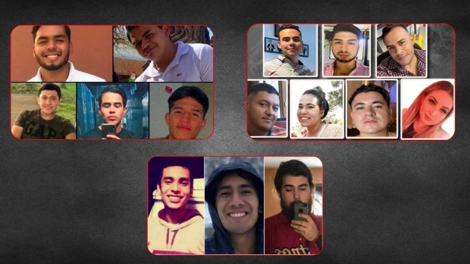 Fotos de todos los jóvenes desaparecidos en hechos violentos en Jalisco