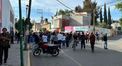 Destrozos y caos en Chimalhuacán por operativo contra locatarios de mercado Ignacio Zaragoza
