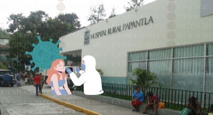 Tras pandemia, reportan nuevos casos de covid-19 en hospital rural de Papantla