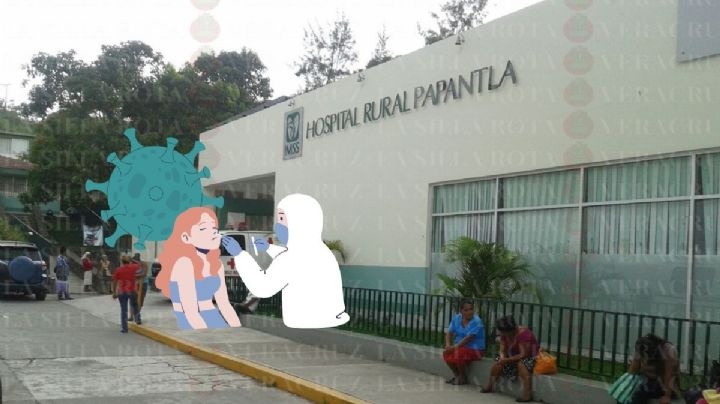 Tras pandemia, reportan nuevos casos de covid-19 en hospital rural de Papantla