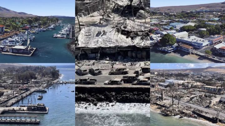Incendio en Hawái: Las fotos más impactantes del antes y después de la catástrofe