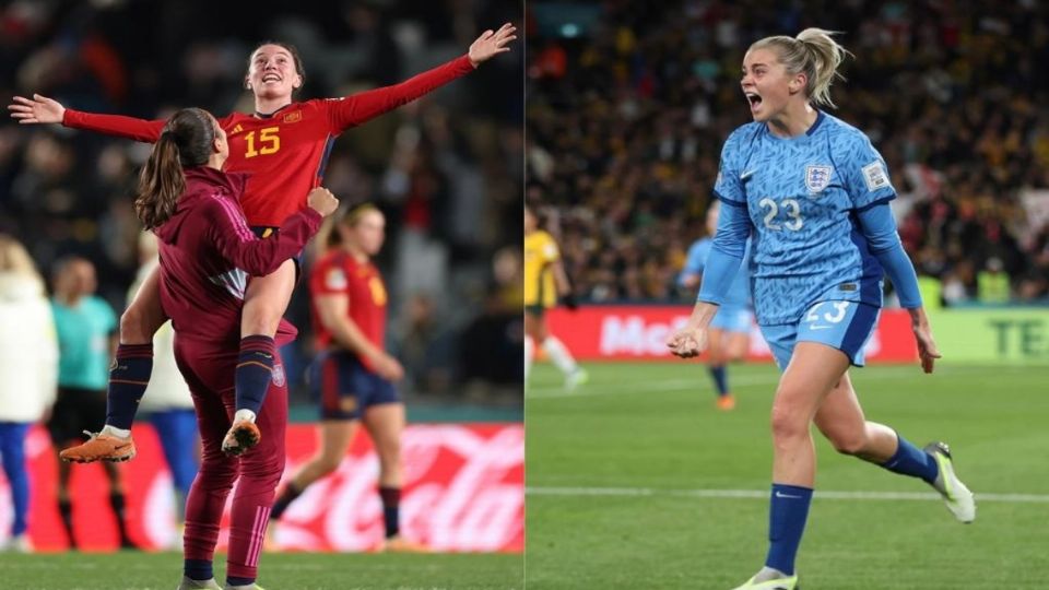 Así será la final de la Copa del Mundo Femenil 2023 entre España e Inglaterra.