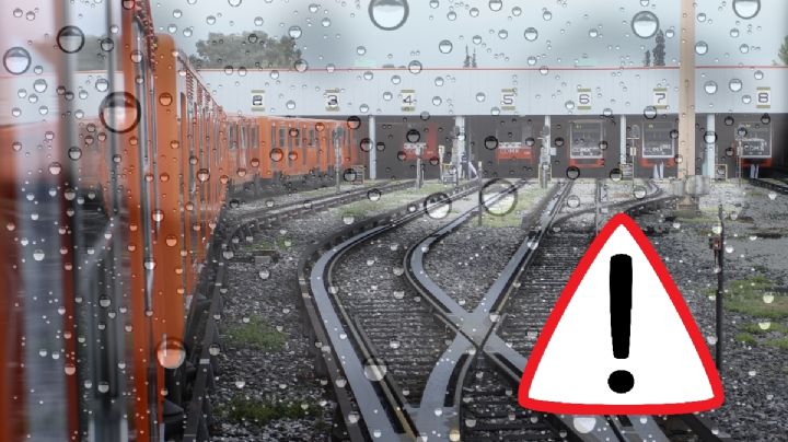 METRO CDMX: Lluvia provoca avance lento en estas líneas hoy miércoles