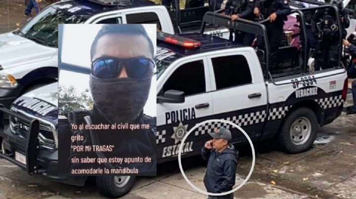 Policía tiktokero sí fue presentado como comisario en Poza Rica; Cuitláhuac lo niega