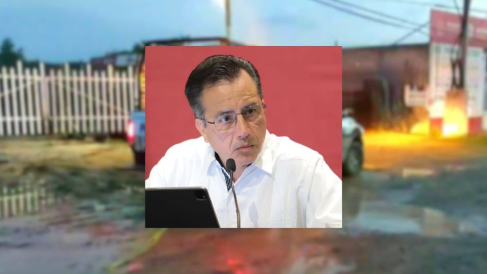 Gobernador de Veracruz habla sobre narcomantas en Poza Rica