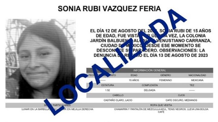 Localizan a Sonia Rubí, joven desaparecida en la Estación Mixiuhca del Metro CDMX
