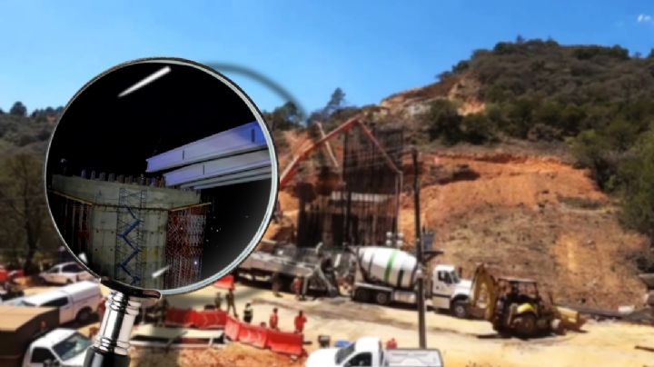 Así construyen los puentes para la carretera Real del Monte-Huasca | VIDEO