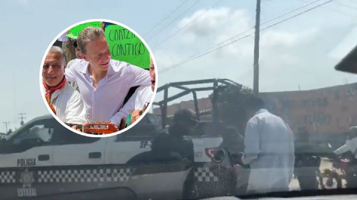 "Nos apuntaron con armas largas"; Manuel Velasco acusa a Policía de Veracruz por retenerlo