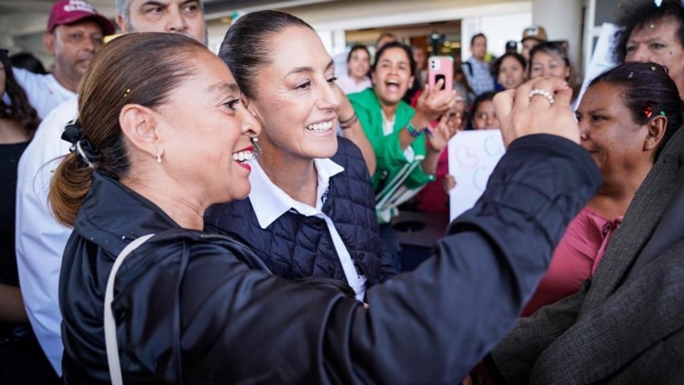 Sheinbaum habla de las encuestadoras