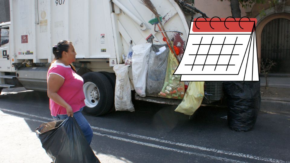 Recolección de basura en el sur de veracruz