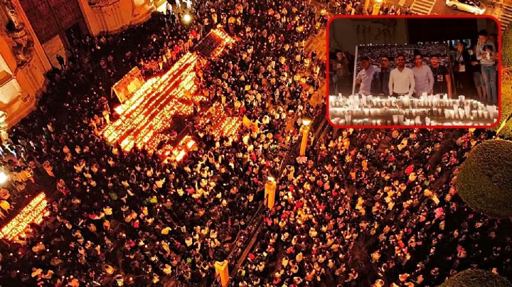 Encienden “luz de la esperanza” por los 5 jóvenes desaparecidos en Lagos de Moreno