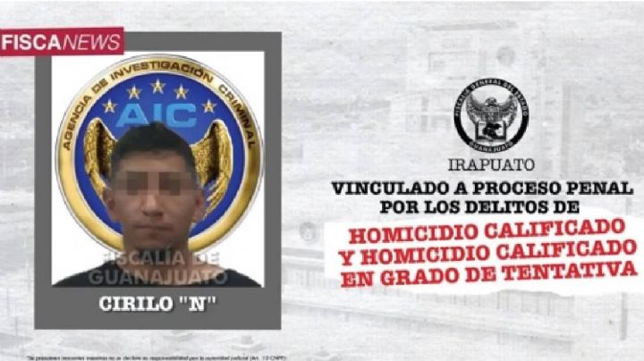 Mató a un hombre y lesionó a otros 3 en Irapuato; ya está preso