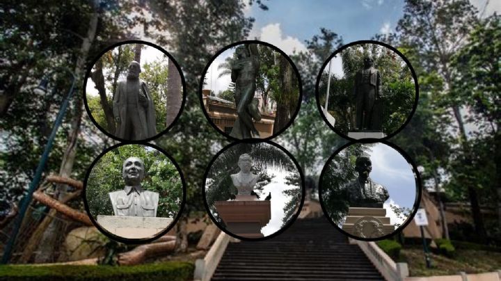 Estas son las 7 esculturas que adornan el parque Juárez de Xalapa