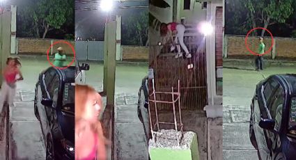 VIDEO: Joven es perseguida por acosador en Poza Rica; se resguardó en departamentos