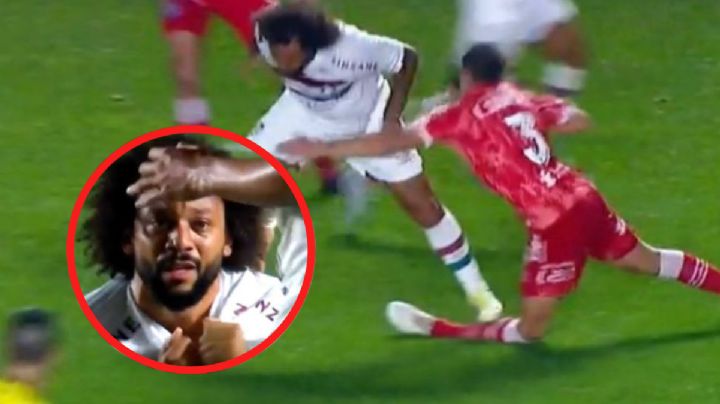 La brutal lesión que provocó Marcelo en la Copa Libertadores
