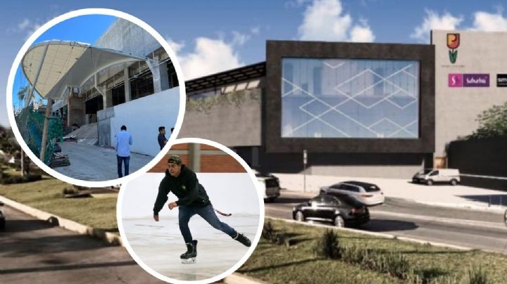 ¿Nueva plaza en Xalapa con pista de hielo está por abrir? Así van avances