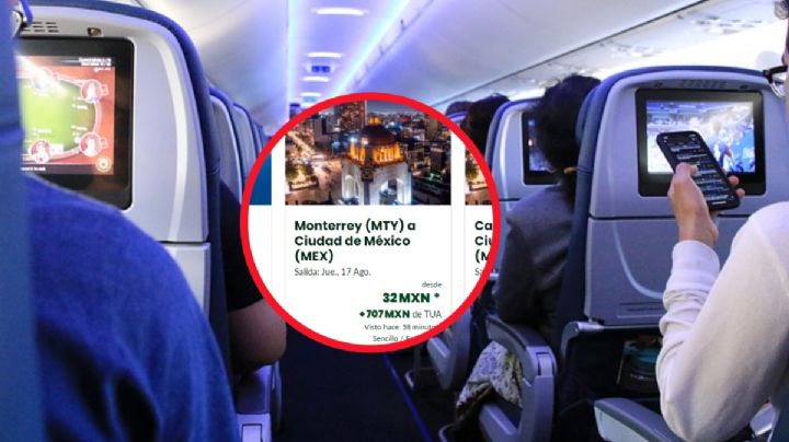 Esta es la aerolínea que lanza vuelos a menos de 30 pesos en agosto 2023