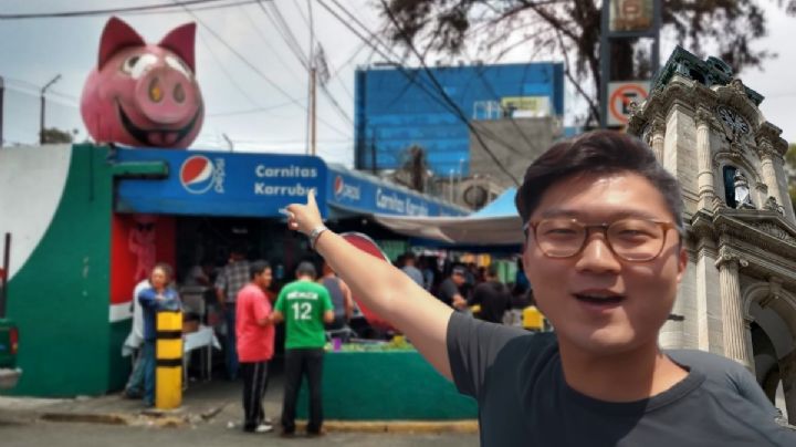 Coreano descubre carnitas ilimitadas por 75 pesos cerca de Pachuca