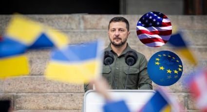 Los apoyos de Estados Unidos y la Unión Europea a Ucrania