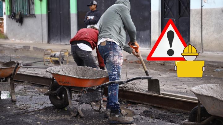 Inicia nueva obra en calles de Orizaba; calles estarán cerradas hasta diciembre