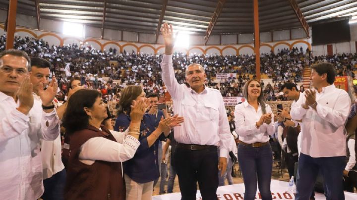 Así fue la segunda visita de Adán Augusto por Hidalgo