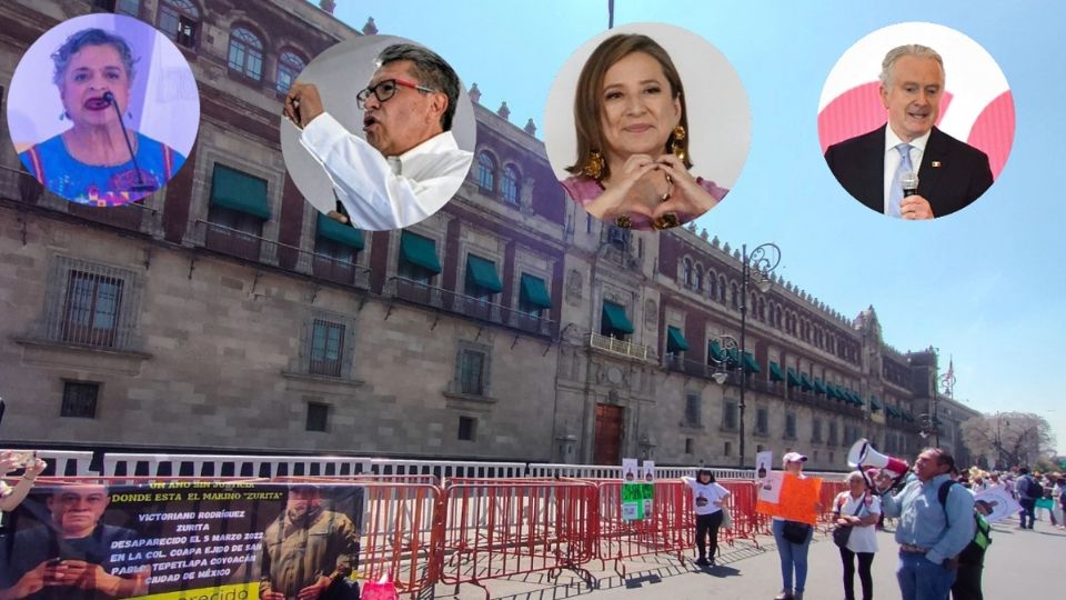 De seis legisladores que buscan llegar a Palacio Nacional, cuatro solicitaron licencia y dos siguen activos