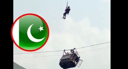 VIDEO | Así va el rescate de niños atrapados en teleférico de Pakistán