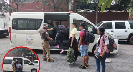 Migrantes en Monterrey: hacinados sin comida, ni agua; rescatan a 18