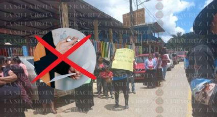 Con cierre de carretera, padres de Atlahuilco, Veracruz piden salida de maestra