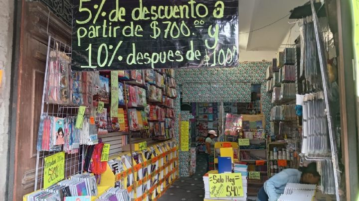 Regreso a clases: Librerías padecen por falta de ventas