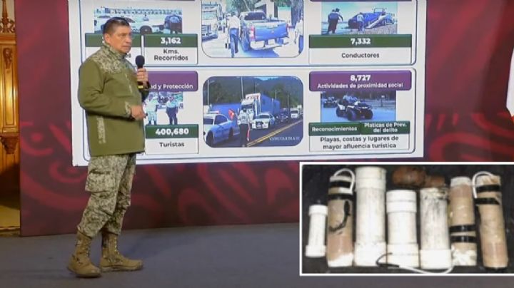 Guanajuato entre los estados con más decomiso de artefactos explosivos