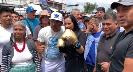 "Donde sea y con quien sea", reta Sandra Cuevas y se pone los guantes para la batalla por la CDMX