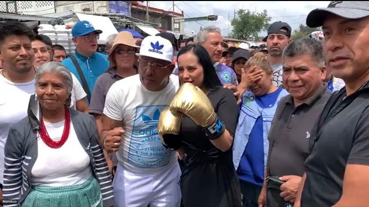 "Donde sea y con quien sea", reta Sandra Cuevas y se pone los guantes para la batalla por la CDMX
