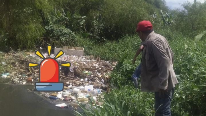 Localizan cadáver de pepenador en arroyo de Cosoleacaque; se habría ahogado