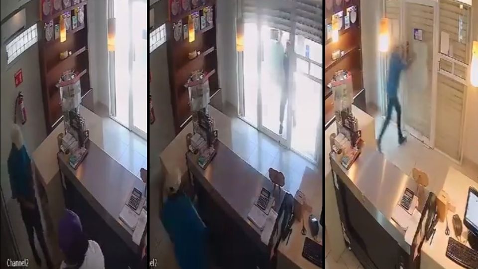 El video del intento de asalto en Campeche se viralizó en las redes sociales, dando lugar a pedidos de pasteles con la expresión del asaltante encerrado