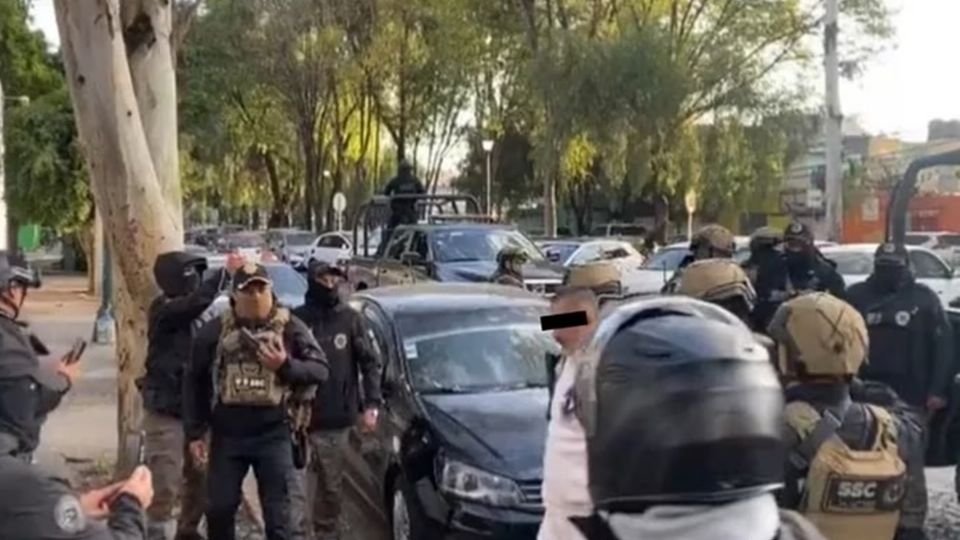 Presuntos miembros del CJNG detenidos en la Narvarte denuncian abuso policial