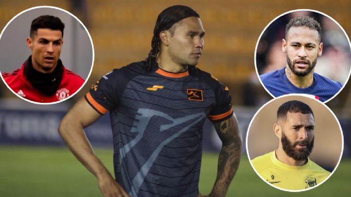 El "Gullit" Peña jugaría con Cristiano Ronaldo, Neymar Jr. y Karim Benzema