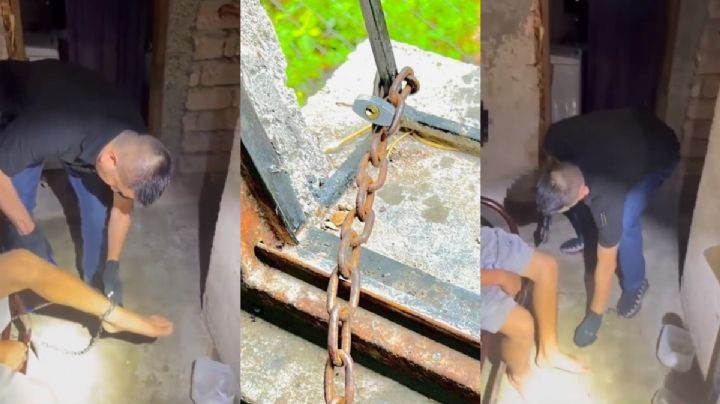 Hermanos eran encadenados por su madre como “castigo” en Coahuila