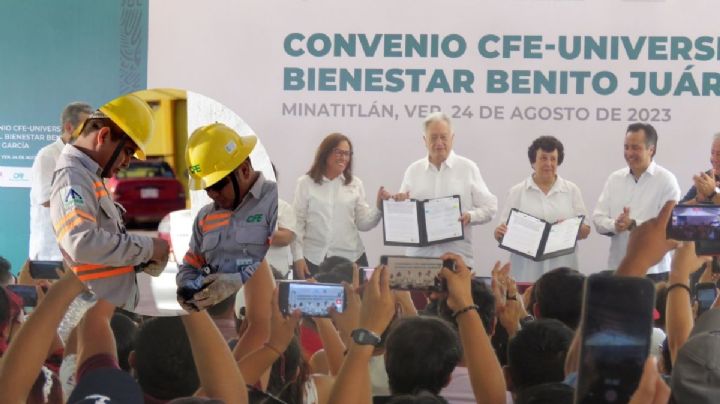 Estudiantes de Universidades Benito Juárez de todo el país podrán trabajar en CFE: Bartlett
