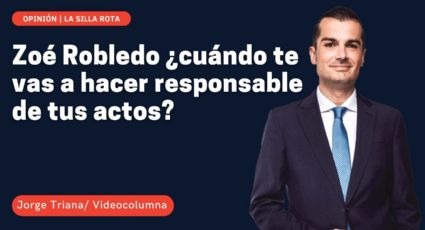 Zoé Robledo ¿cuándo te vas a hacer responsable de tus actos?