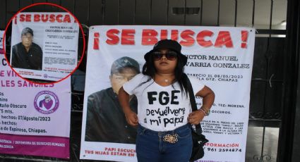 “FGE, devuélveme a mi papá”: hija de Víctor, tuxtleco desaparecido por comando