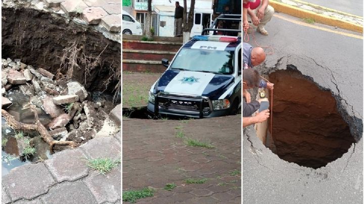 Socavones en CDMX y Edomex: ¿Qué los causa?