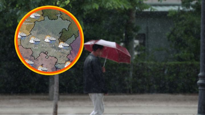 !Aguas con las lluvias en Hidalgo! Así estará el clima este sábado